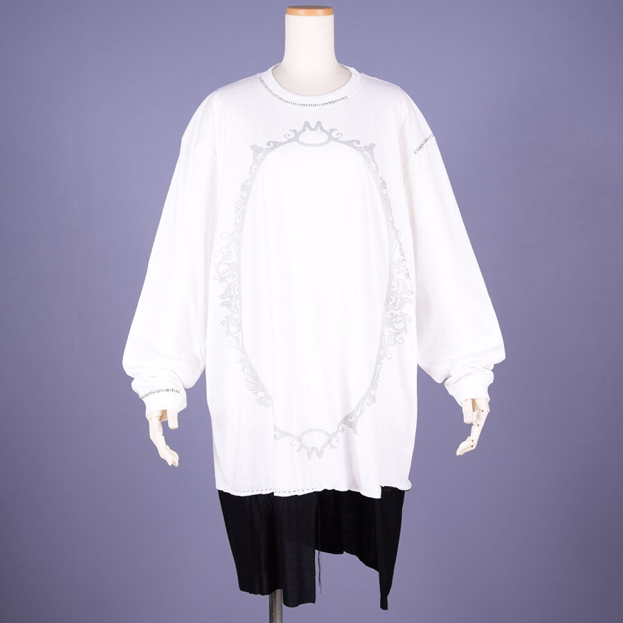 MINT NeKO ハンドステッチカットソー WH