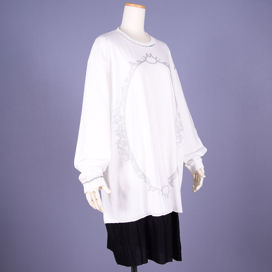 MINT NeKO ハンドステッチカットソー WH