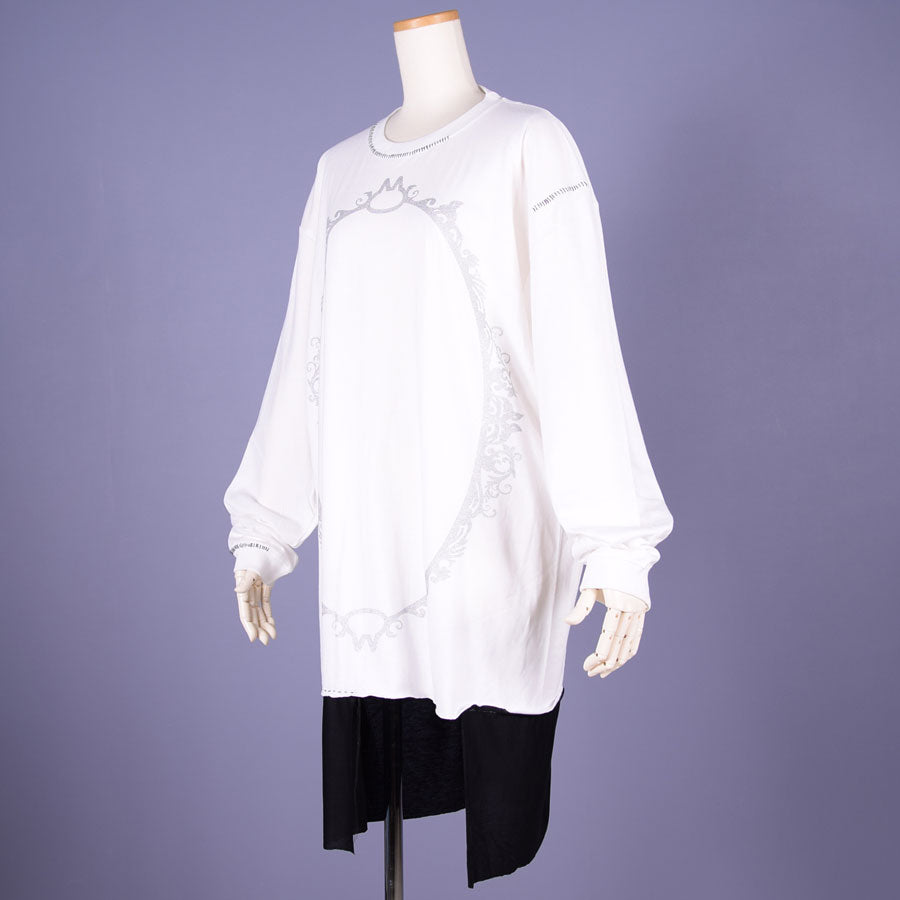 MINT NeKO ハンドステッチカットソー WH