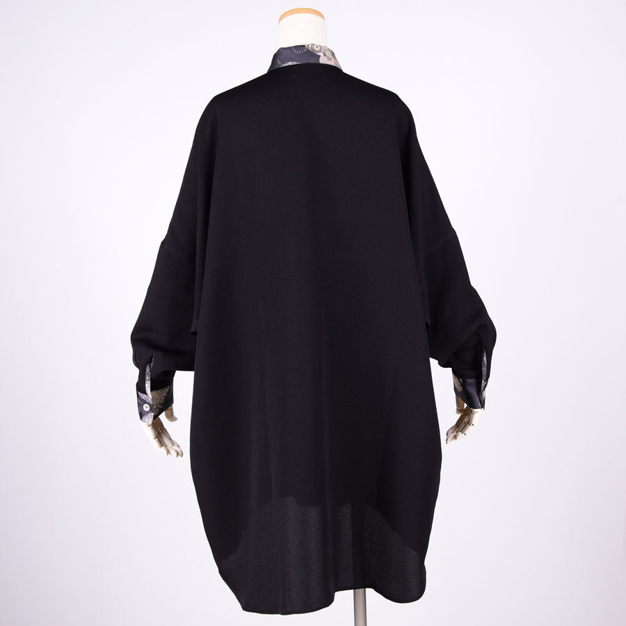 gouk ビッグシャツコート BK-BK