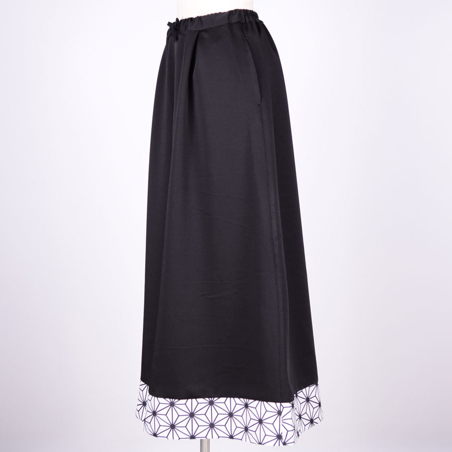gouk スーパーワイドパンツ BK-WH