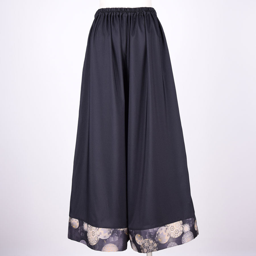 gouk スーパーワイドパンツ BK-BK