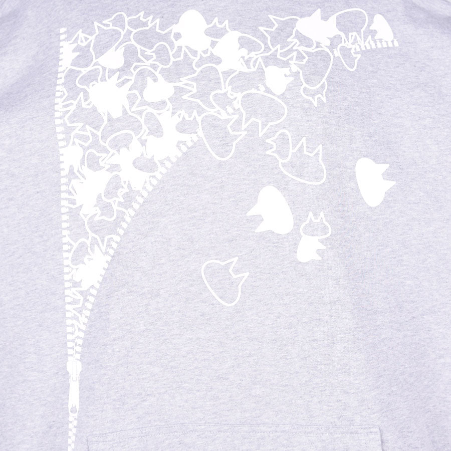 MINT NeKO ボリュームスリーブフーディー GY