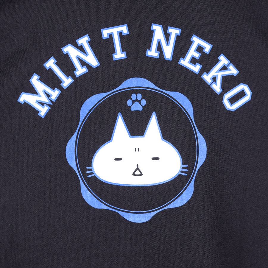 MINT NeKO ボリュームスリーブフーディー BK