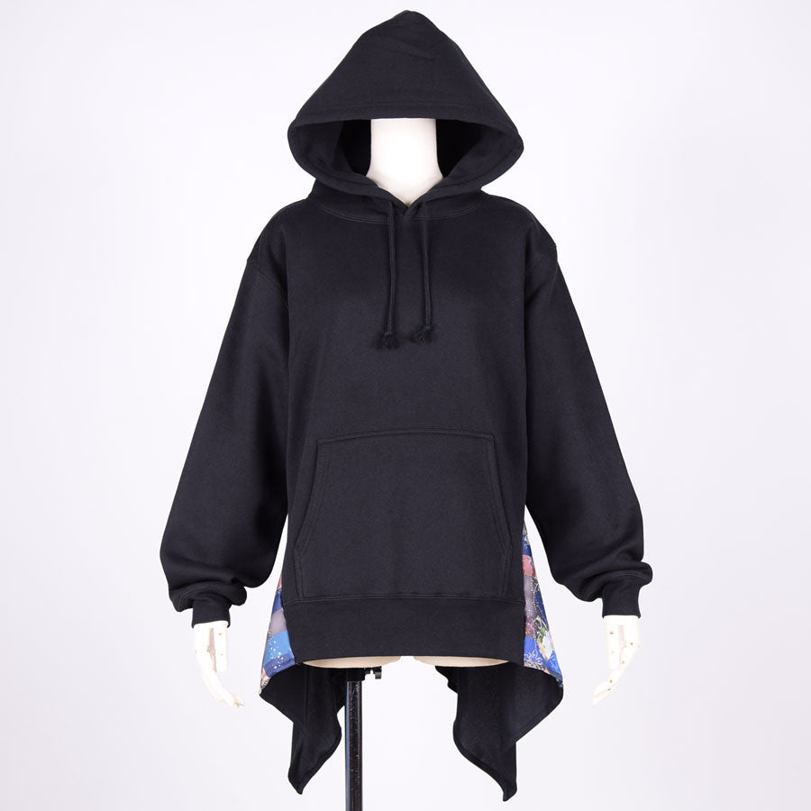 gouk ひらひらフーディ BK-BL