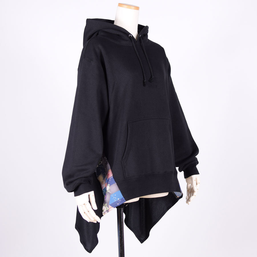 gouk ひらひらフーディ BK-BL