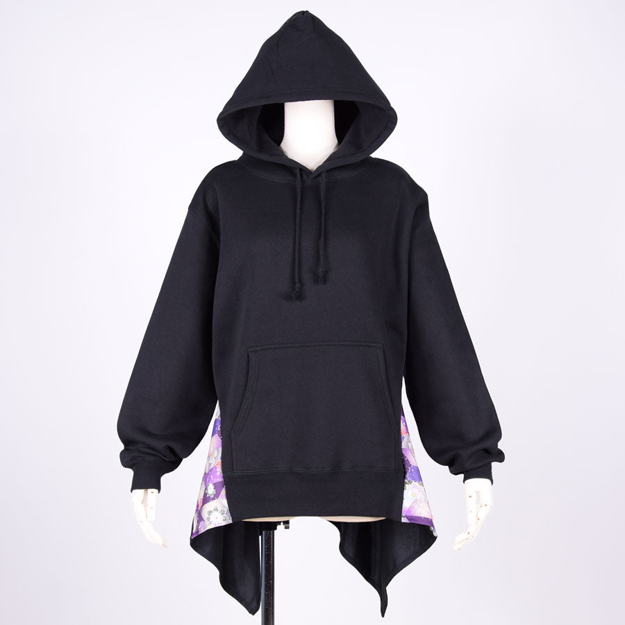 gouk ひらひらフーディ BK-PUR