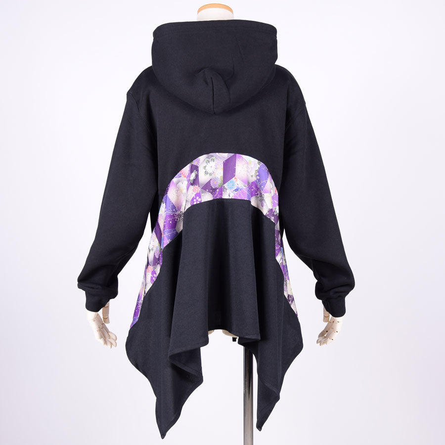 gouk ひらひらフーディ BK-PUR