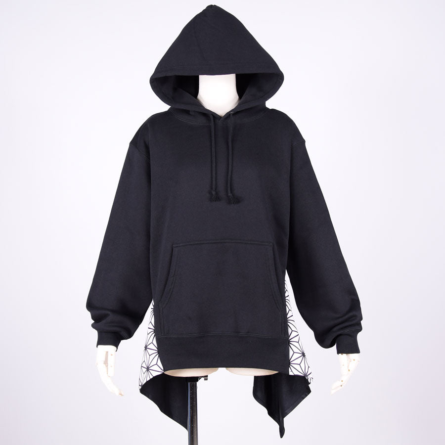 gouk ひらひらフーディ BK-WH