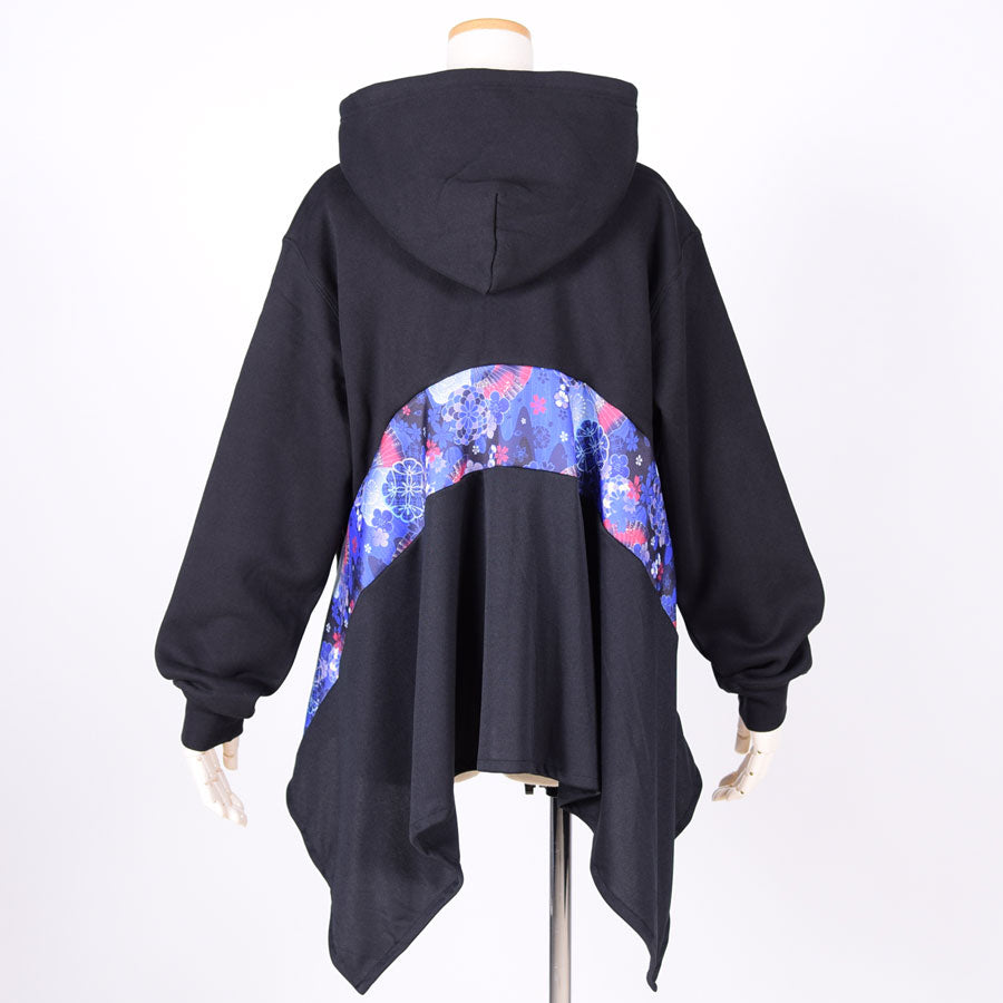 gouk ひらひらフーディ BK-NV
