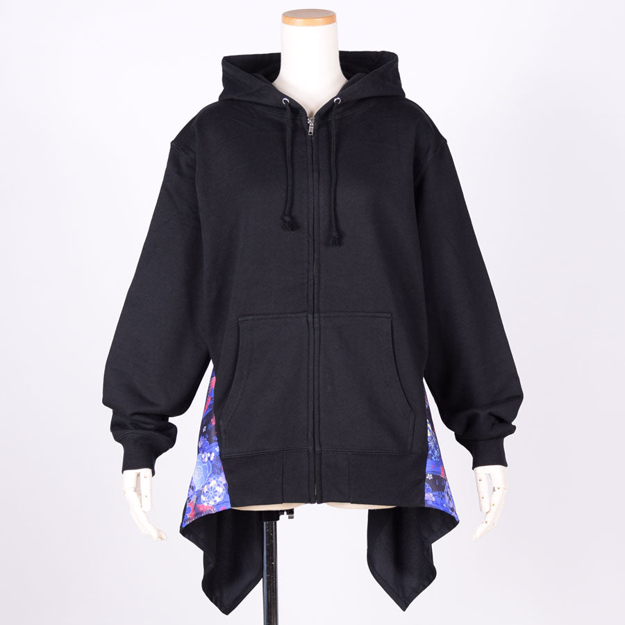 gouk ひらひらパーカー BK-NV