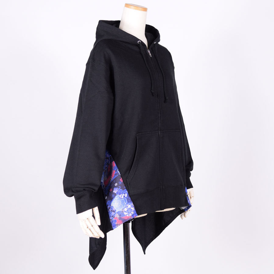 gouk ひらひらパーカー BK-NV