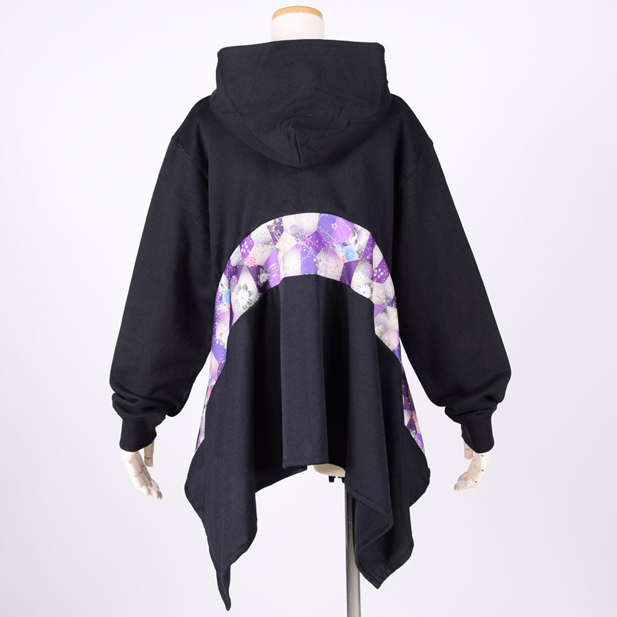 gouk ひらひらパーカー BK-PUR