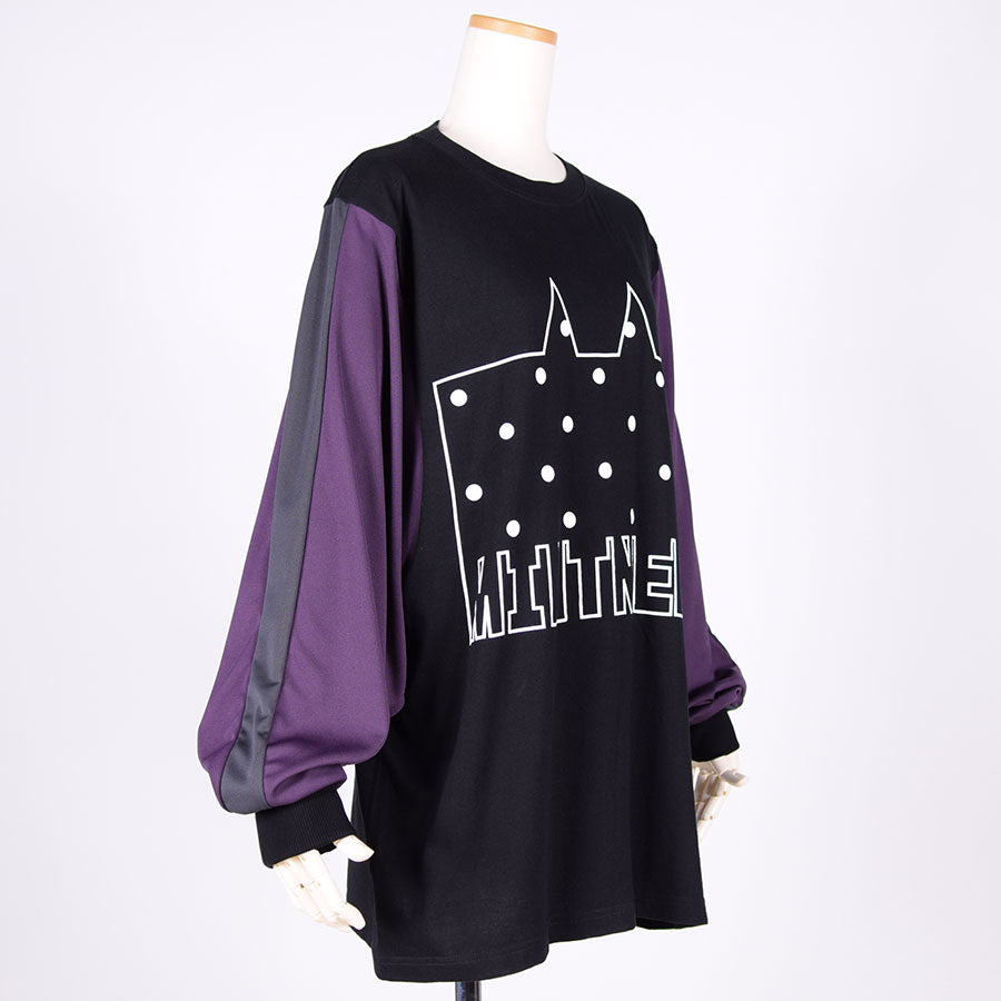 MINT NeKO Multicolor Sleeve TOP / BK