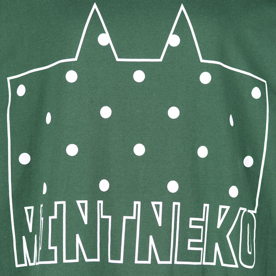 MINT NeKO マルチカラースリーブカットソー GRN