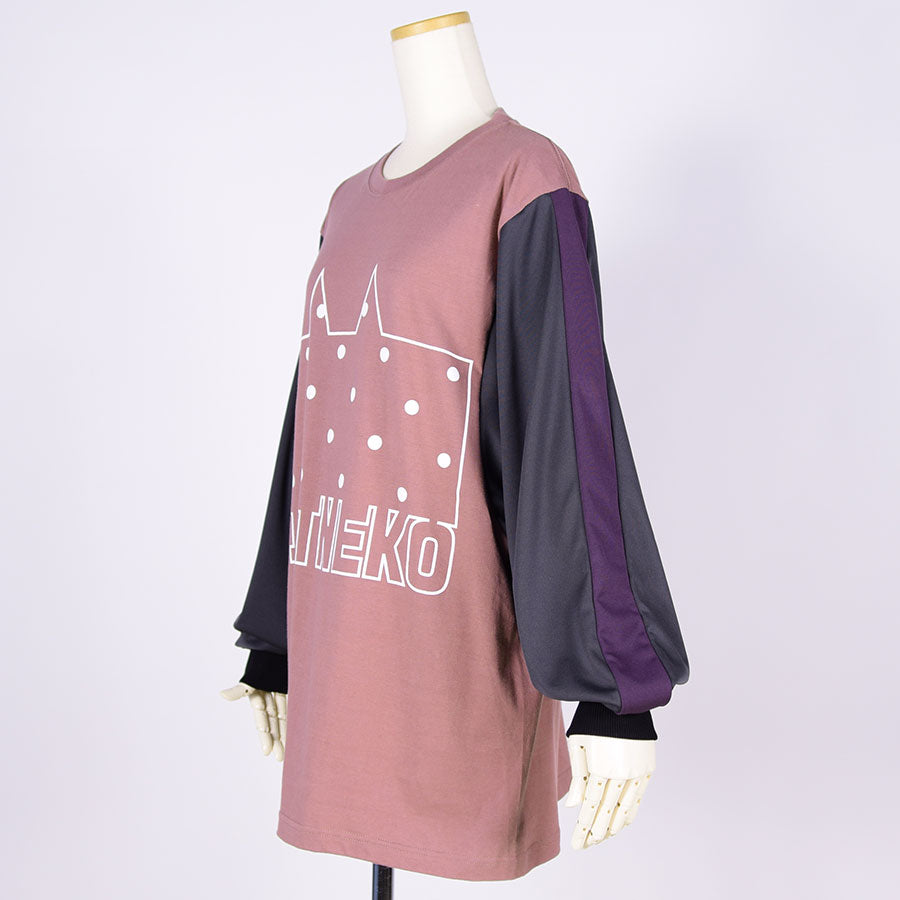 MINT NeKO マルチカラースリーブカットソー PK