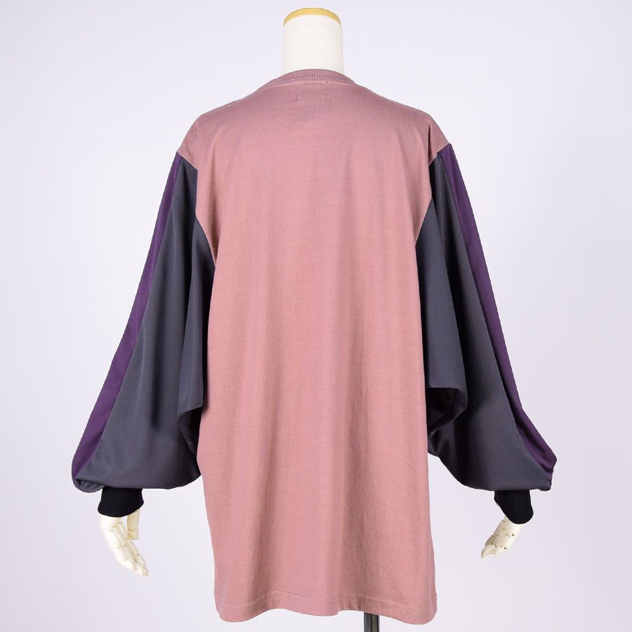 MINT NeKO マルチカラースリーブカットソー PK