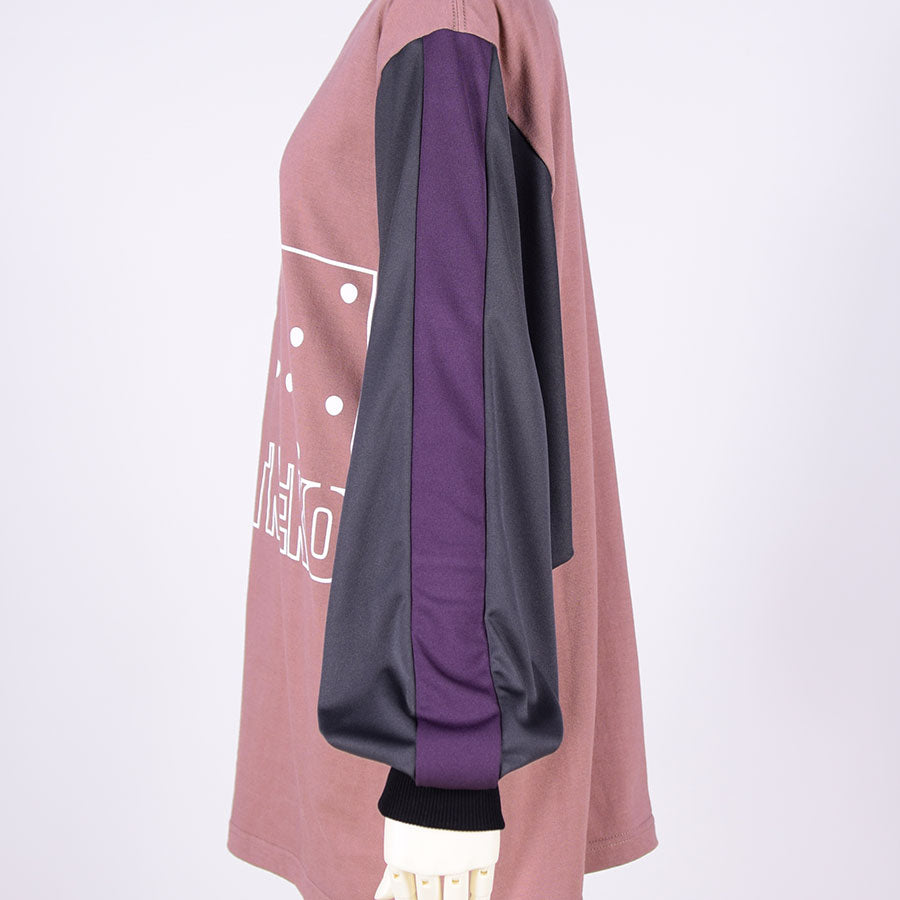 MINT NeKO マルチカラースリーブカットソー PK