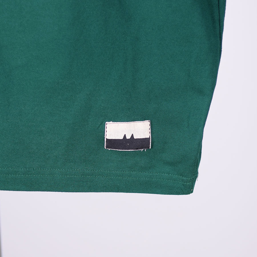 MINT NeKO パッチワークカットソー GRN