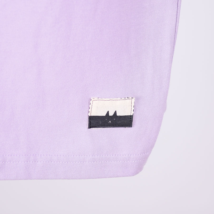 MINT NeKO パッチワークカットソー PUR