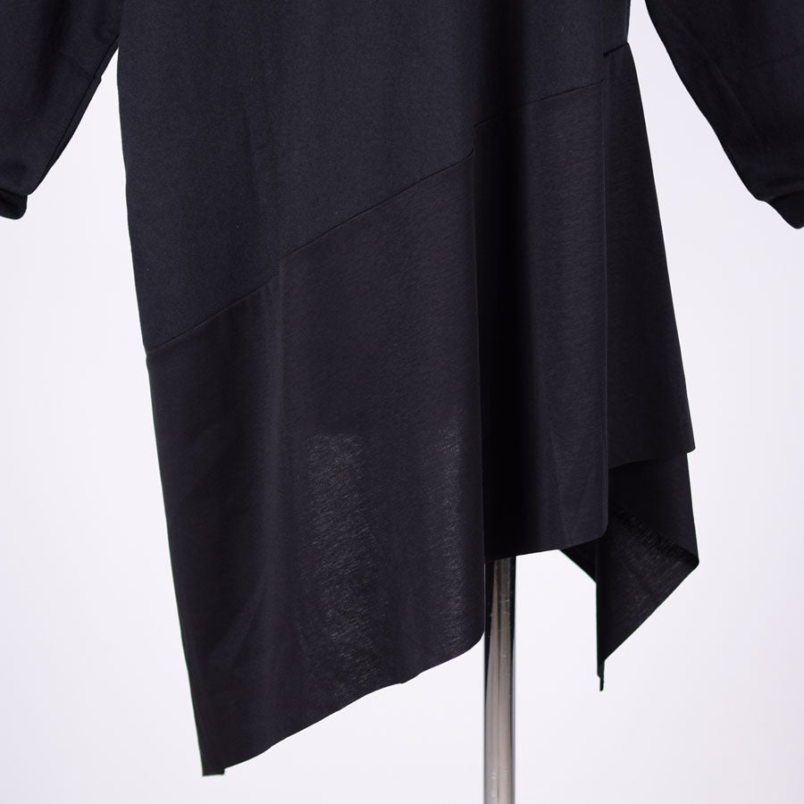 MINT NeKO Asymmetry Drape Tops / BK