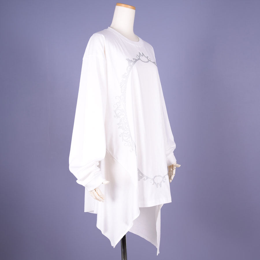 MINT NeKO Asymmetry Drape Tops / WH