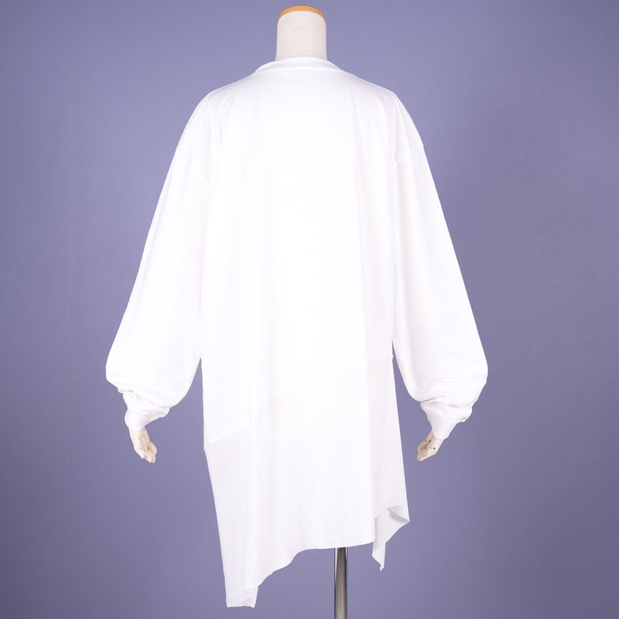 MINT NeKO Asymmetry Drape Tops / WH