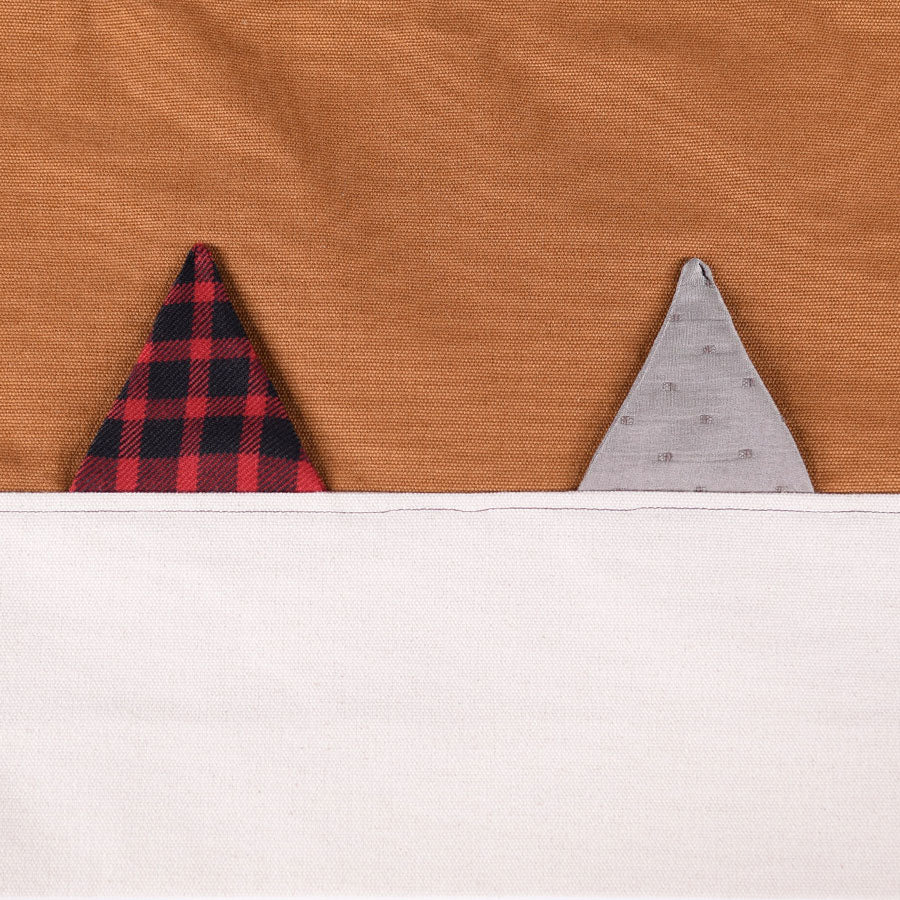 MINT NeKO Patchwork Canvas Tote Bag / G