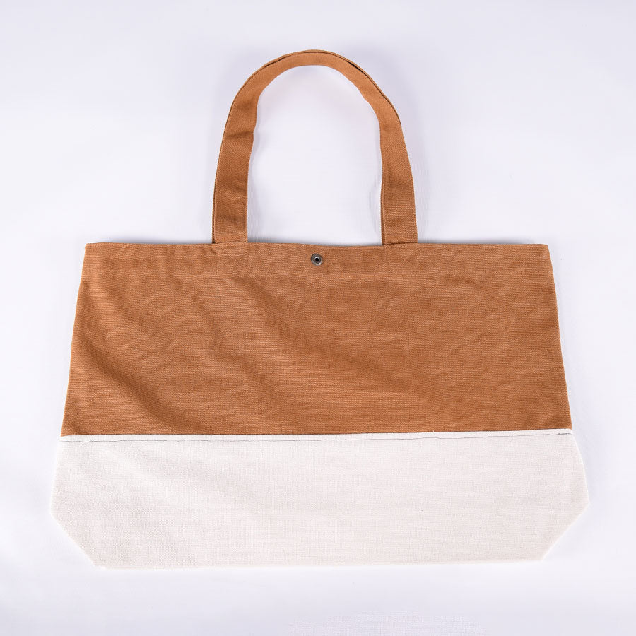 MINT NeKO Patchwork Canvas Tote Bag / G