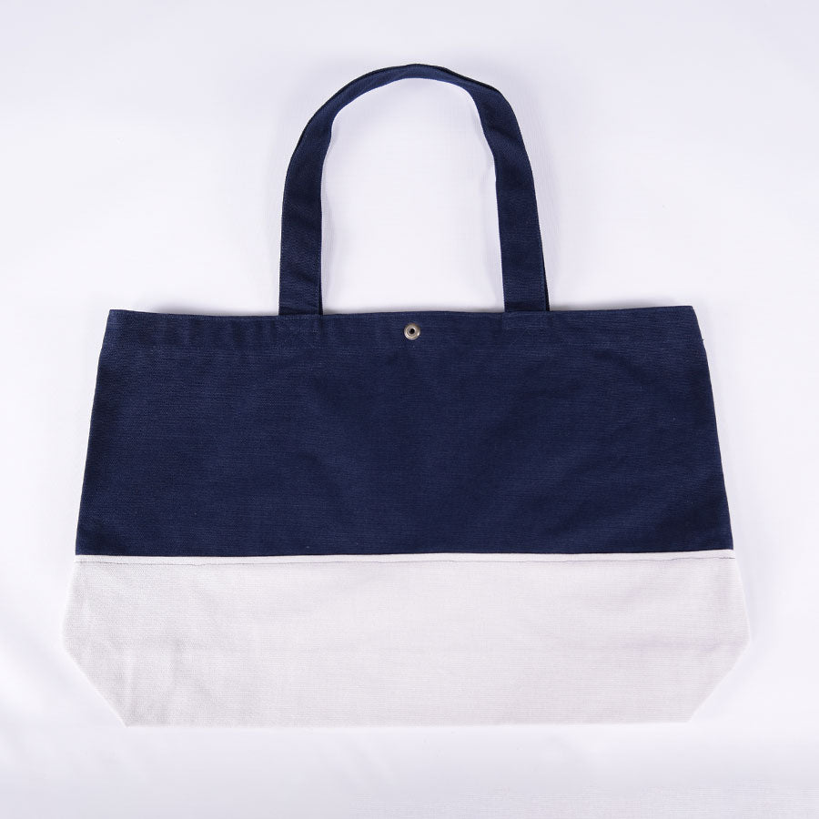 MINT NeKO Patchwork Canvas Tote Bag / C