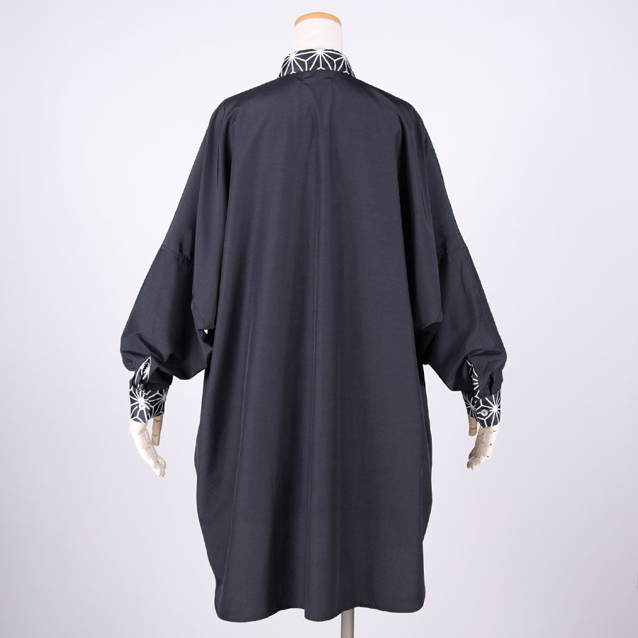 gouk ビッグシャツコート BK-BK