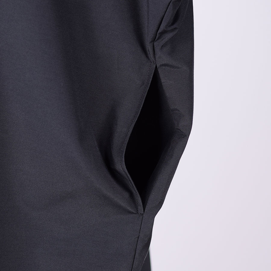 gouk ビッグシャツコート BK-WH