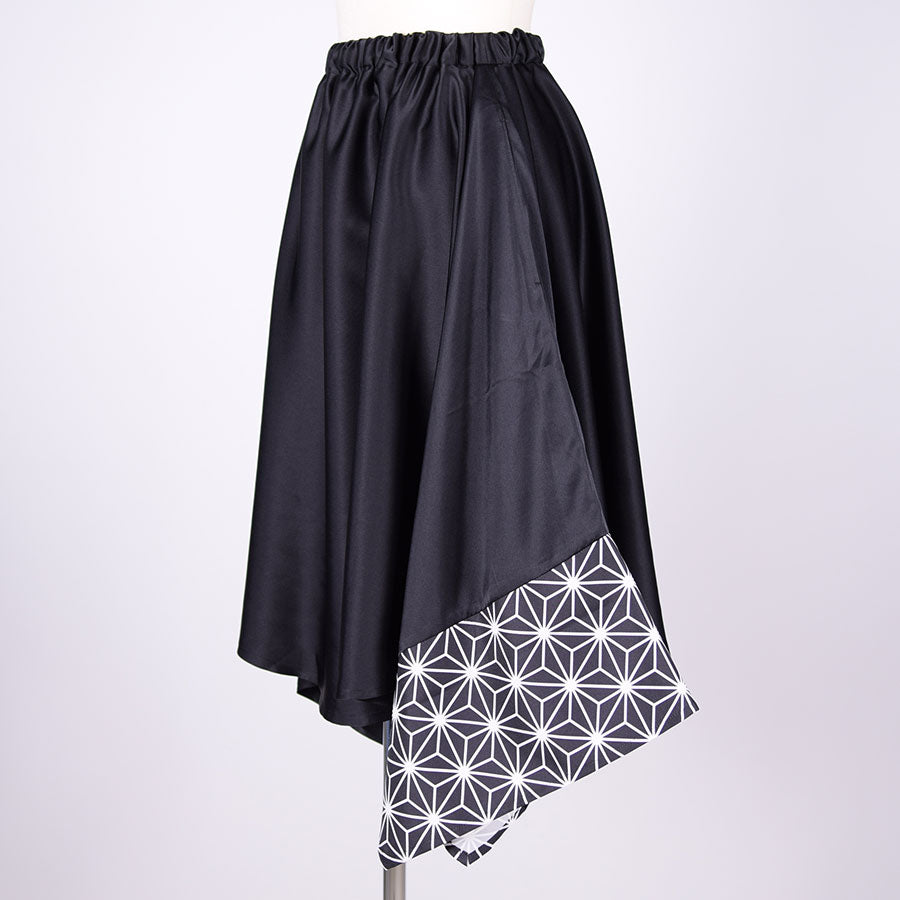 gouk ぎざぎざスカート BK-BK