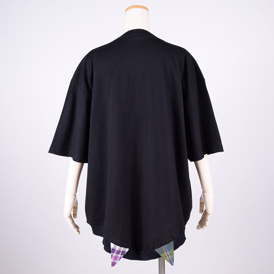 MINT NeKO Cat Ears Wide TOP / BK