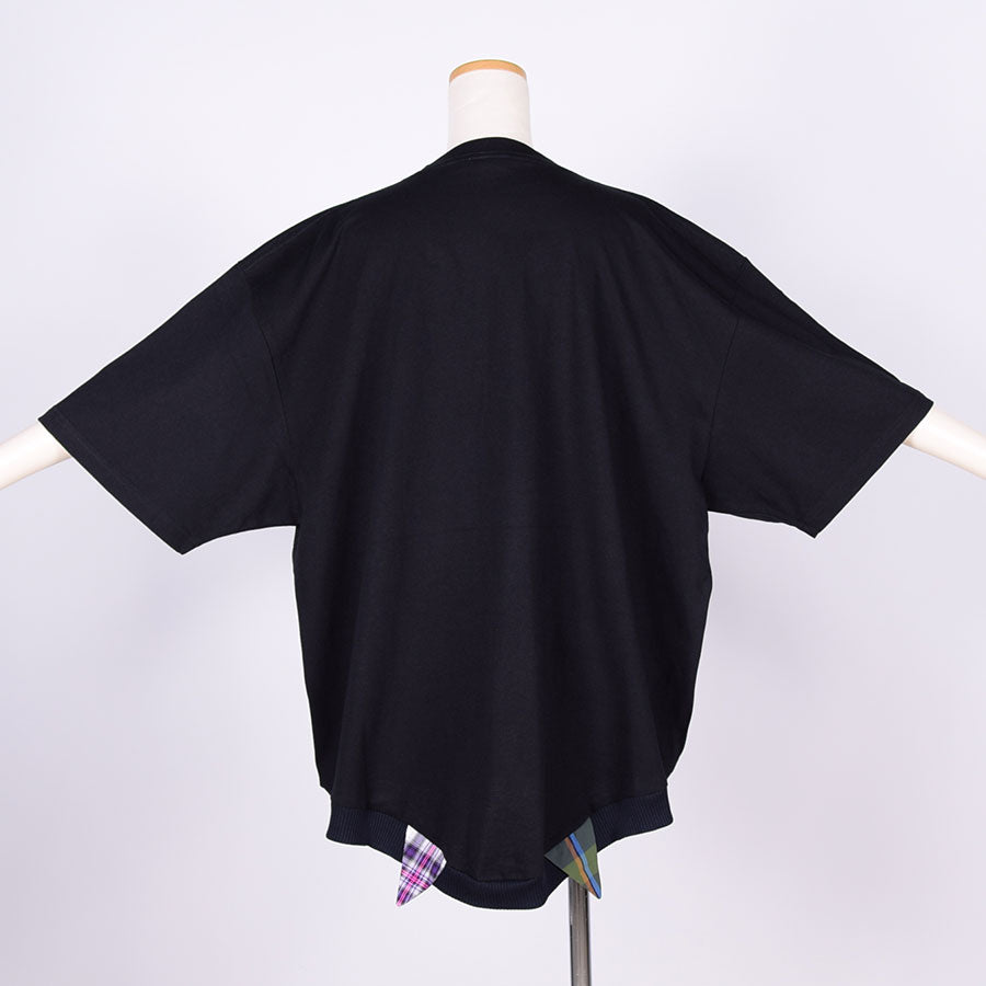 MINT NeKO Cat Ears Wide TOP / BK