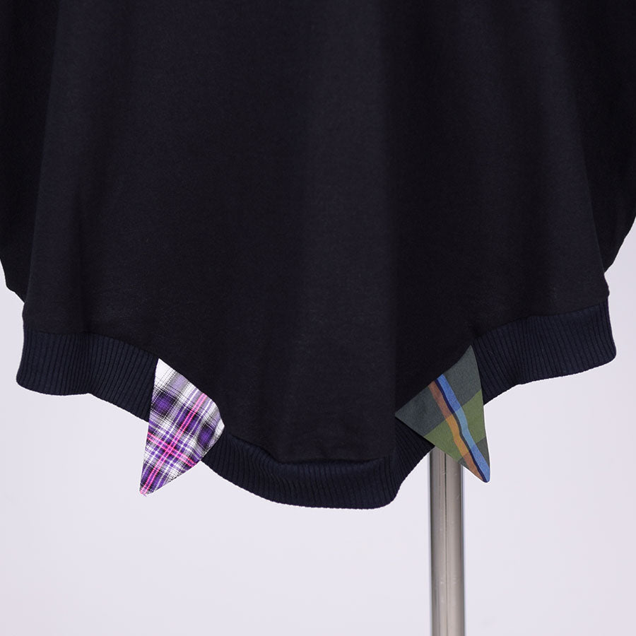 MINT NeKO Cat Ears Wide TOP / BK