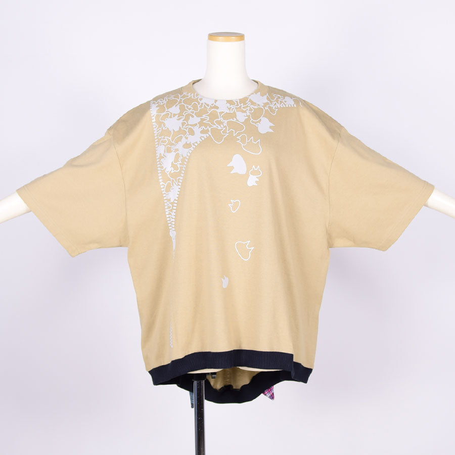 MINT NeKO Cat Ears Wide Top / KHA