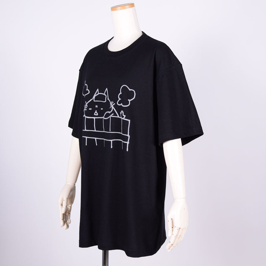 MINT NeKO Bathing T-shirt / BK・XL
