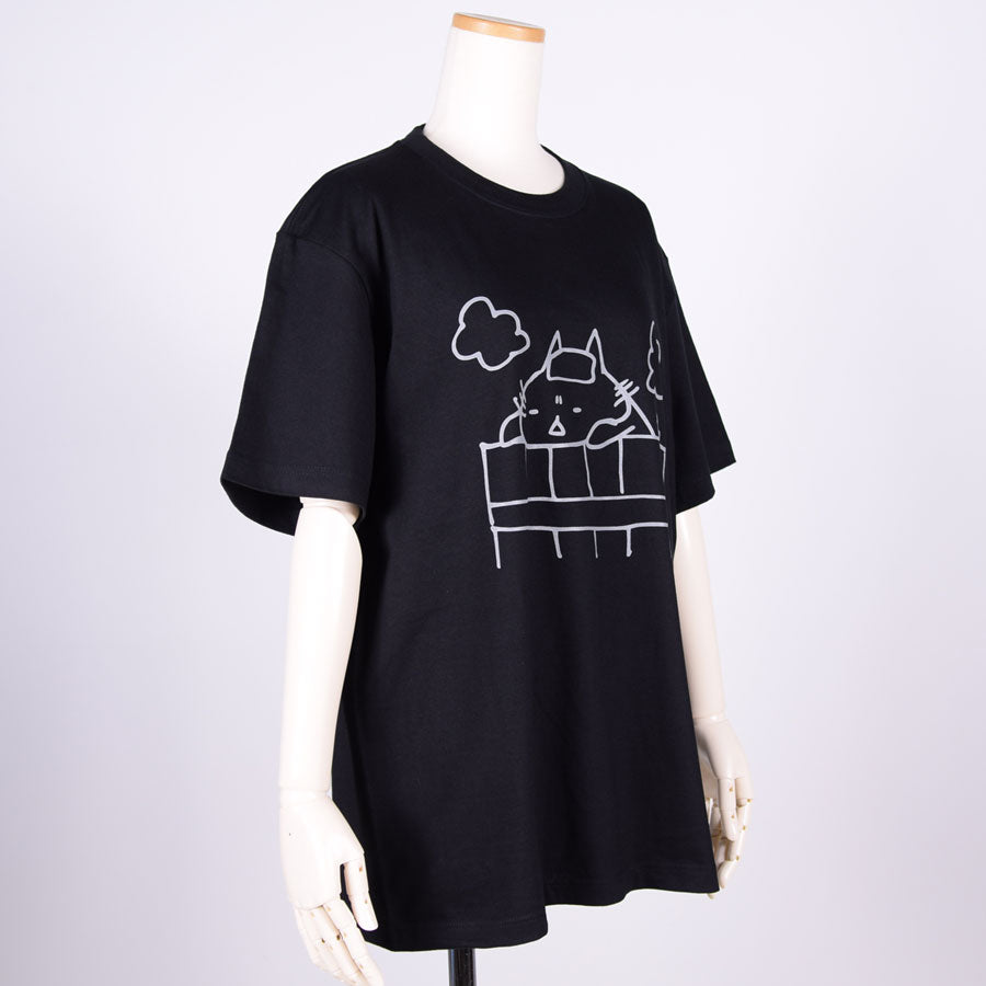 MINT NeKO Bathing T-shirt / BK・ L