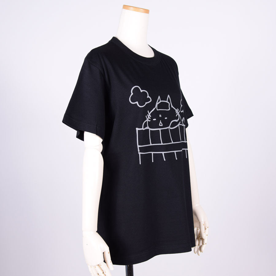 MINT NeKO Bathing T-shirt / BK ・ M