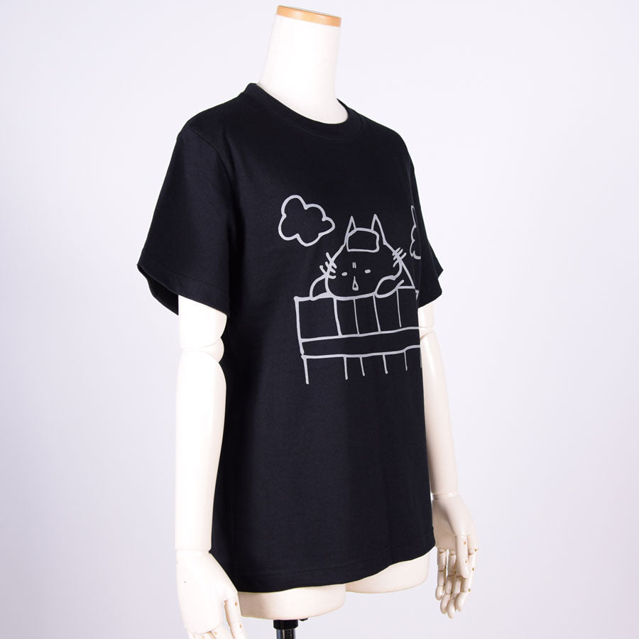MINT NeKO Bathing T-shirt / BK ・ S