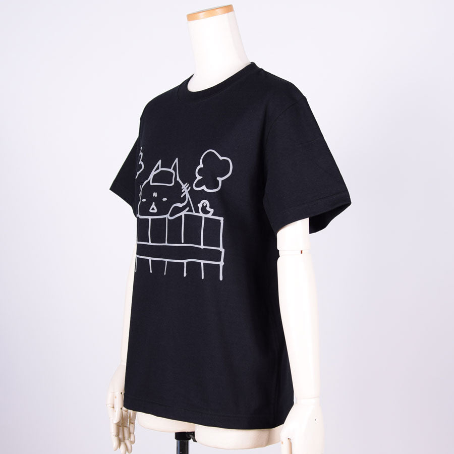 MINT NeKO Bathing T-shirt / BK ・ S