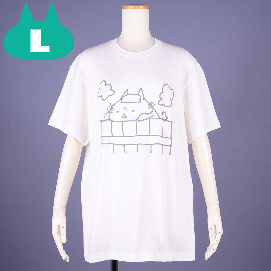 MINT NeKO Bathing T-shirt / WH ・ L
