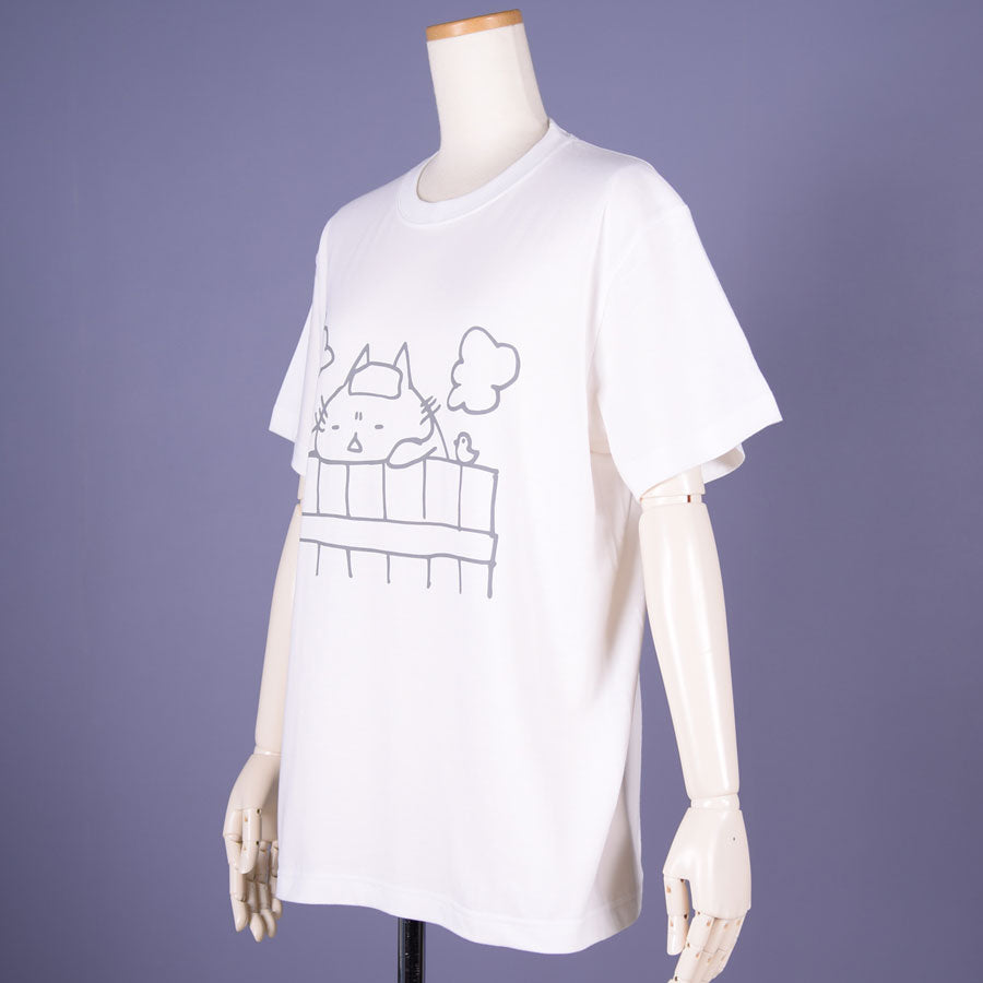 MINT NeKO Bathing T-shirt / WH ・ M