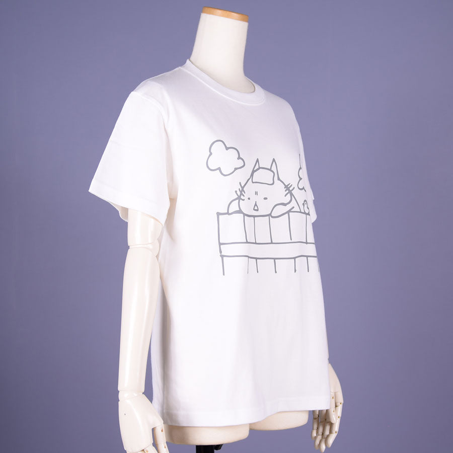 MINT NeKO Bathing T-shirt / WH ・ S
