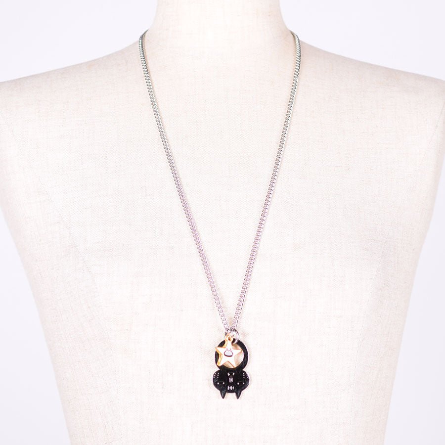 MINT NeKO 星と吾輩のネックレス SIL-GLD