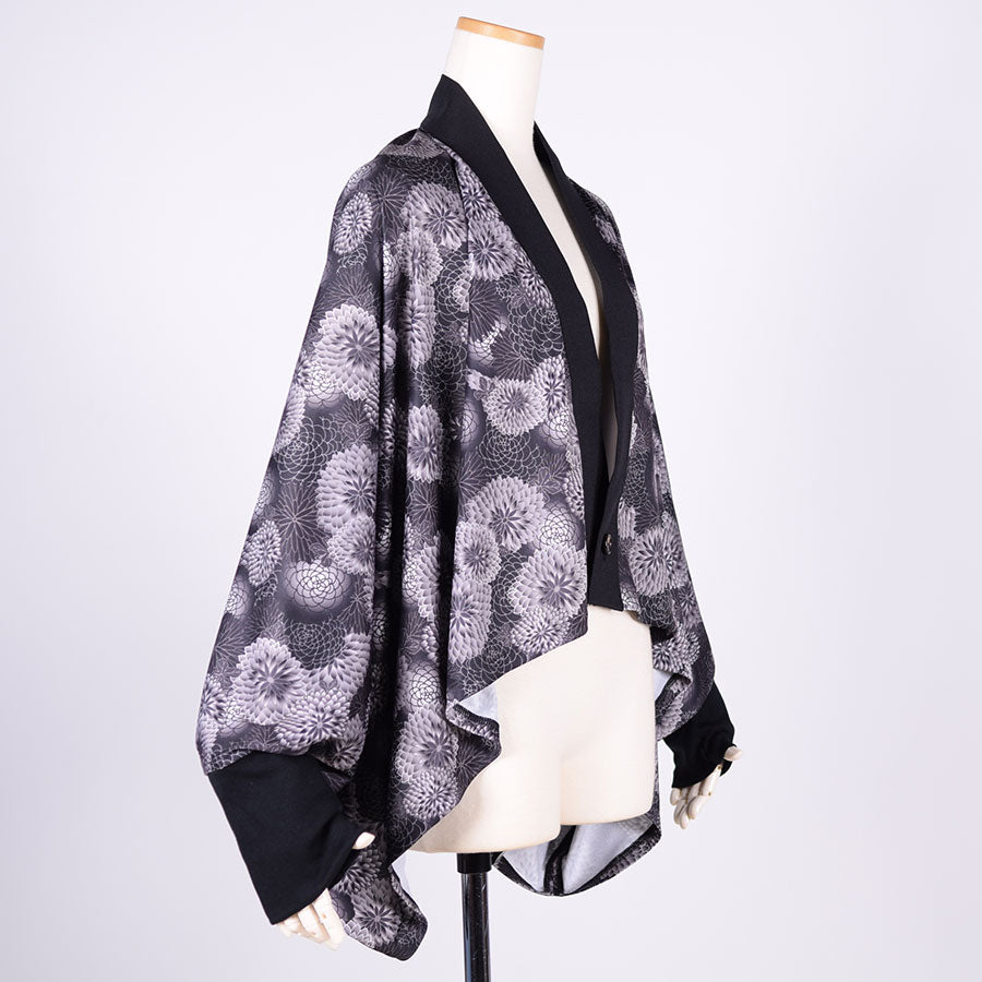 gouk Rectangular Haori / BK-GY