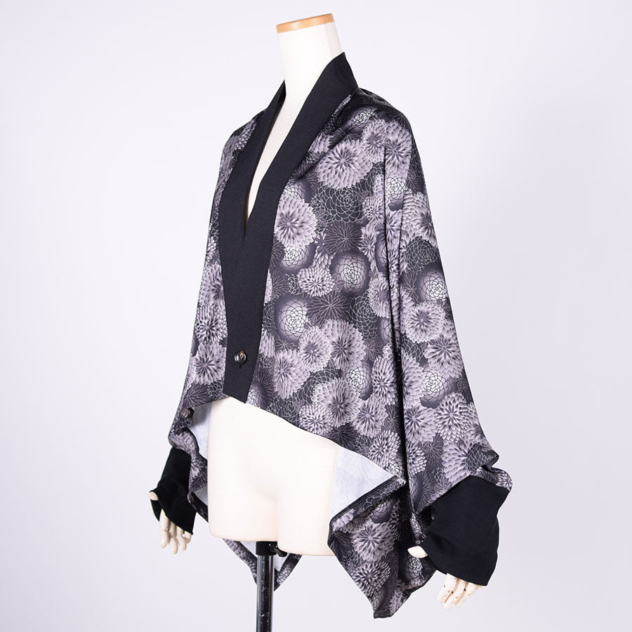 gouk Rectangular Haori / BK-GY