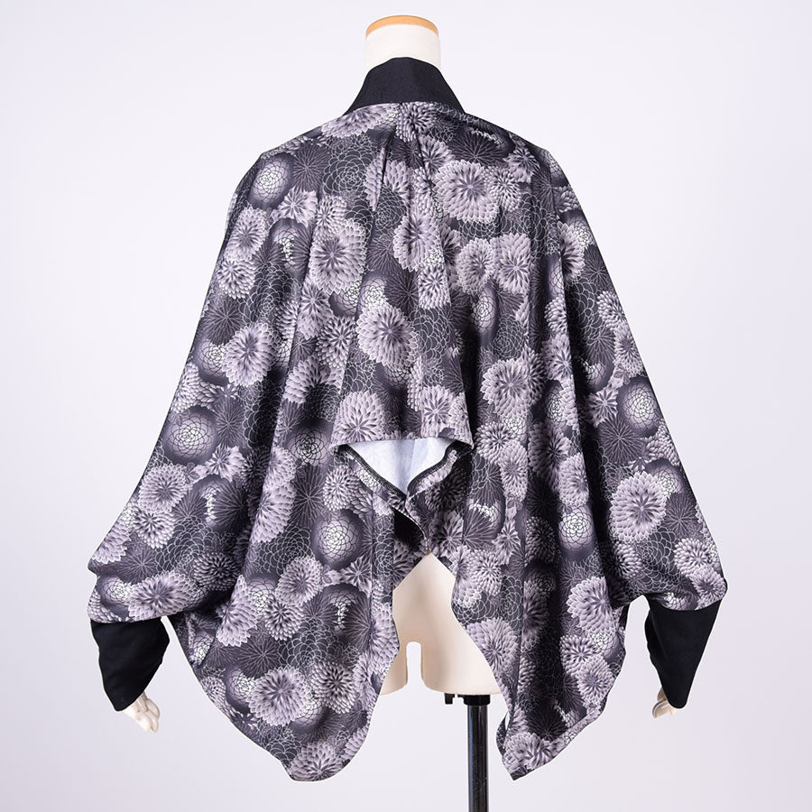 gouk Rectangular Haori / BK-GY