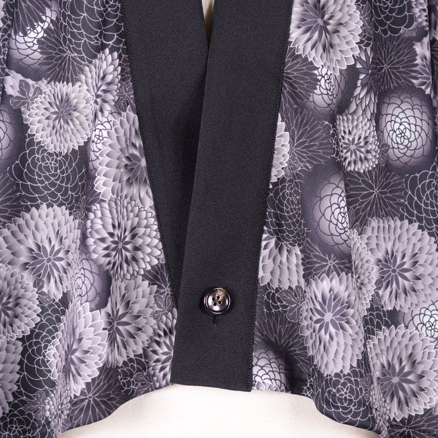 gouk Rectangular Haori / BK-GY